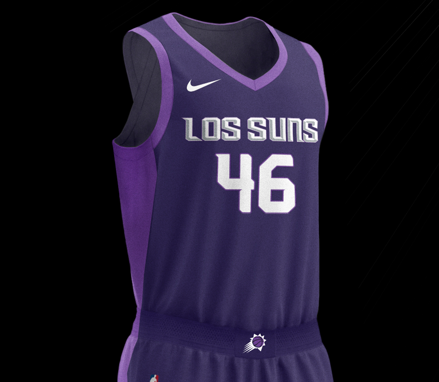 los suns jersey